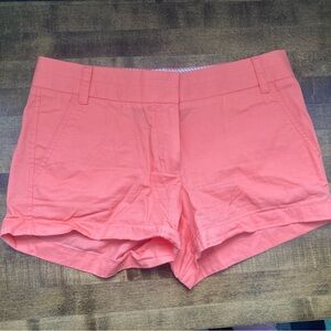 J. Crew Vibrant Coral Women's Shorts